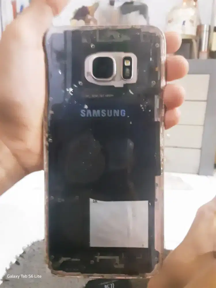 Samsung S7 Edge Kondisi LCD Minus