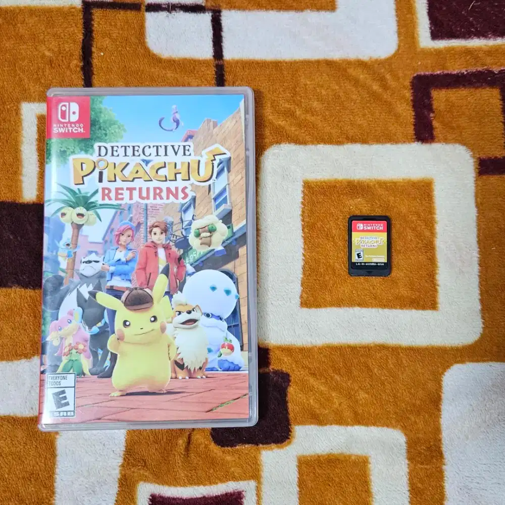 Kaset Game Pikachu ORI Nintendo Switch
