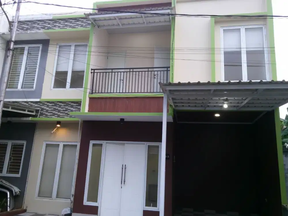 Jual Cepat Rumah 2 lantai baru renov. bathtube, Redland 1 B03,  parigi, bintaro, jalan 2 mobil. lingkungan tenang, aman (tidak berisik )