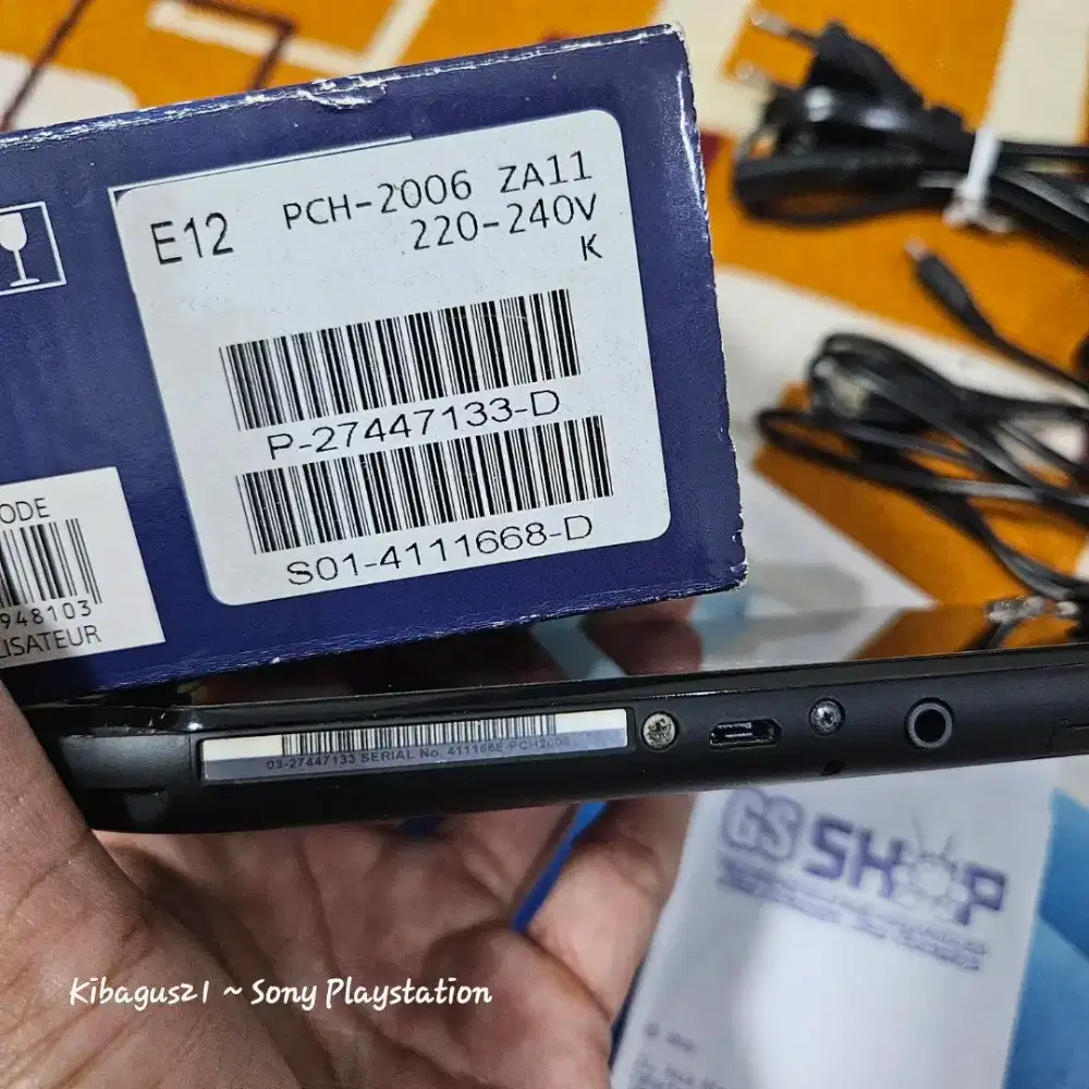 Sony ps vita slim fullset ori mulus