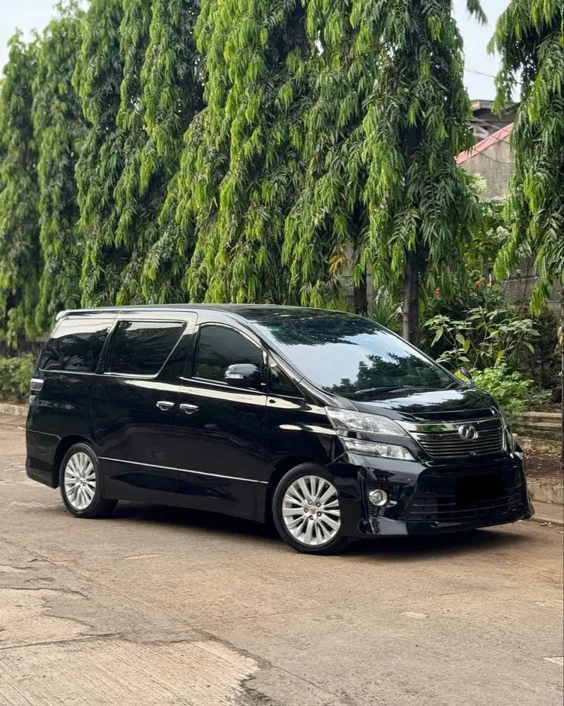 Toyota Vellfire ZG Hitam 2013 Tdp Murmer Ori Menarik Bu Antik Simpanan
