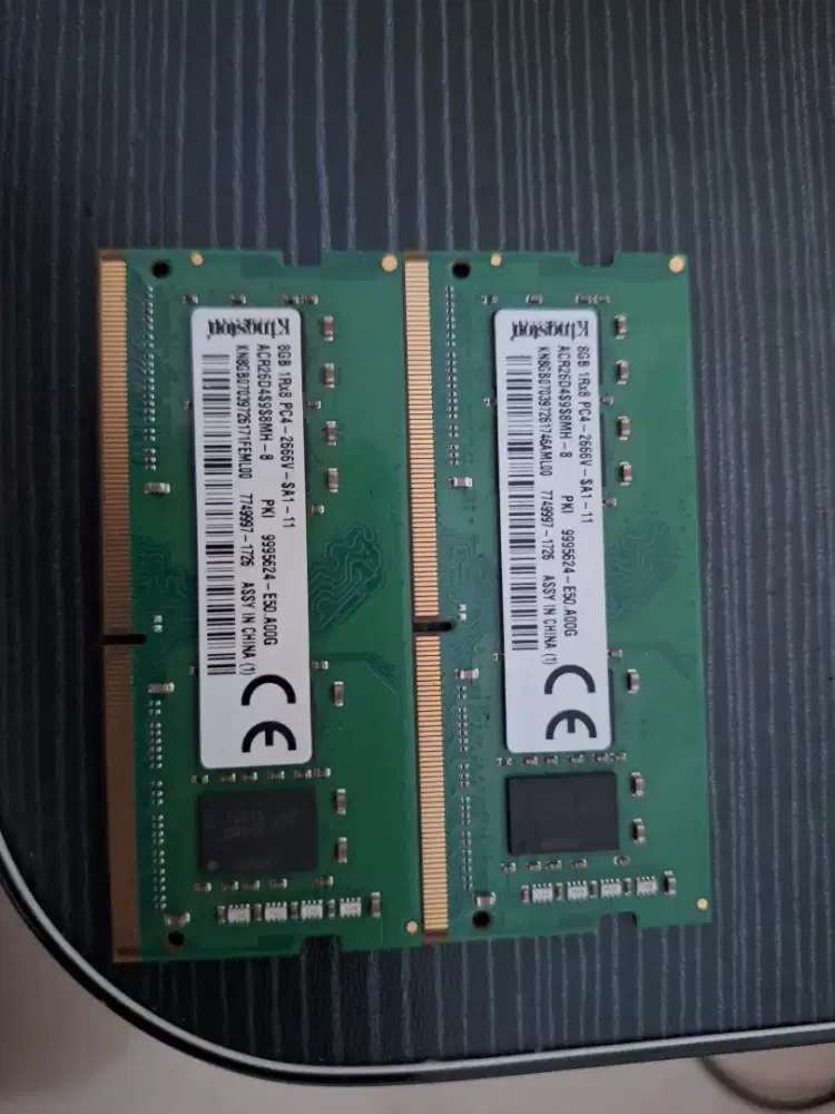 Bismillah dijual ram laptop ddr4 8gb tes ok kondisi oke