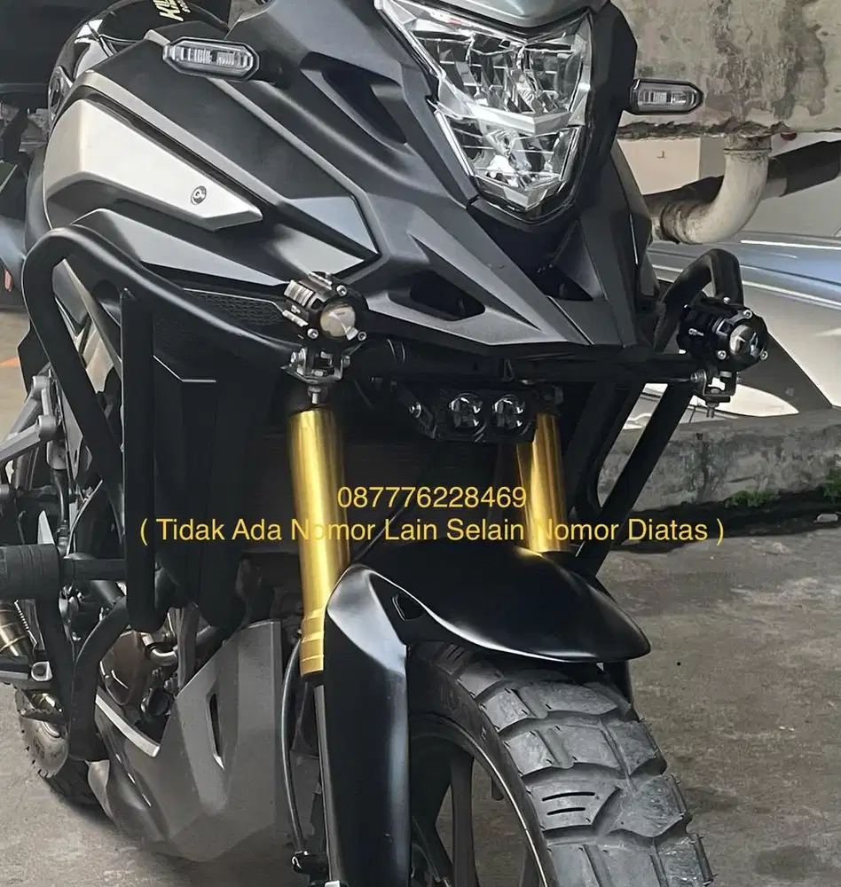 Honda CB150X SE 2023 Modifikasi Touring Setup Rapi Premium