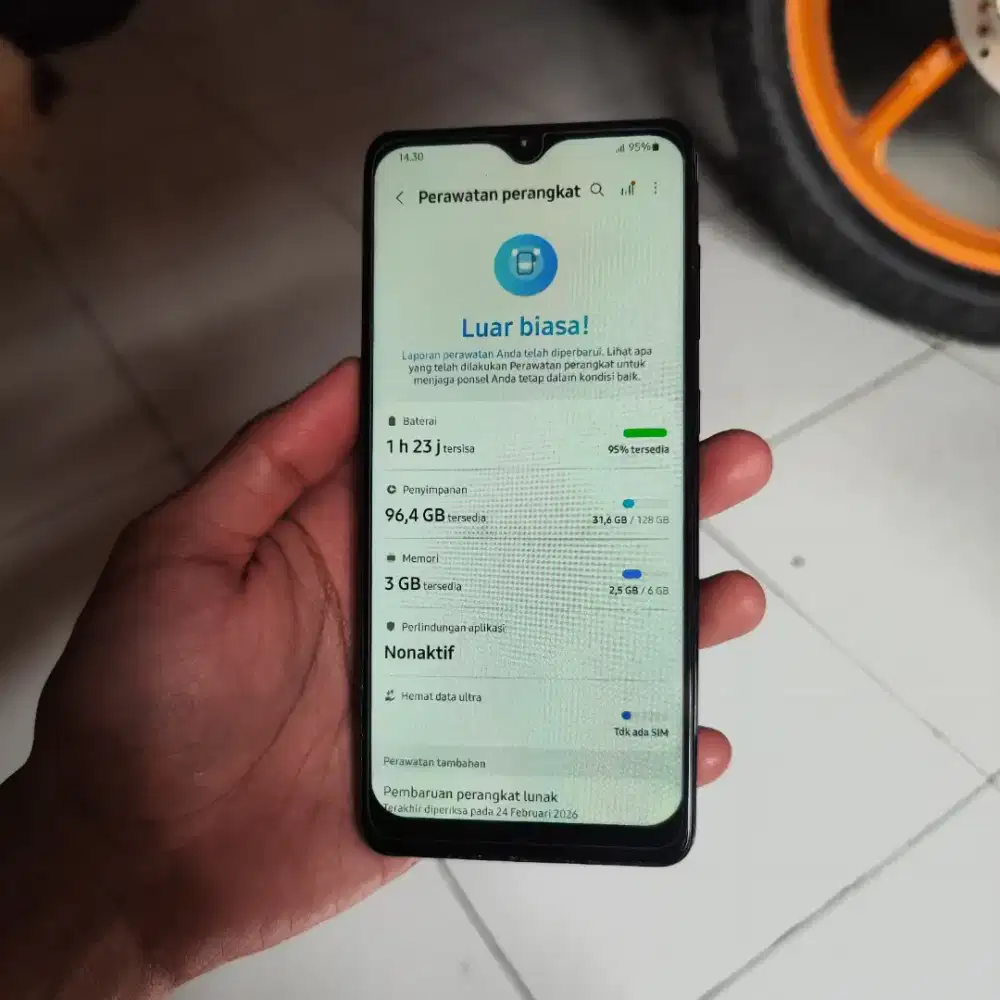 Samsung A31 SEIN 6/128 Hitam