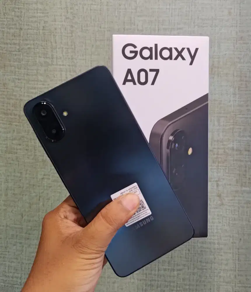 Samsung A07 6/128 Mulus Lengkap Fullset Nominus Ori On Maret 2027