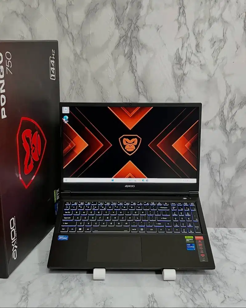 AXIOO Pongo 750 i7 13620H RAM 16GB SSD 512GB NVMe RTX4050 6GB
