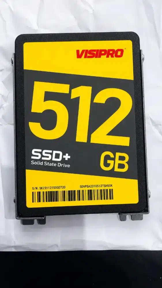 Jual SSD 512GB VISIPRO Nego Health 100% Sudah ada WINDOWS 11 wa