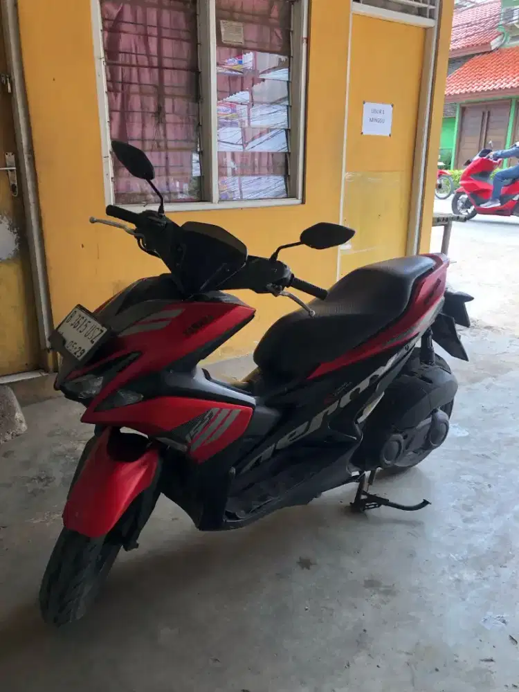 Yamaha Aerox 2019 Merah Hitam