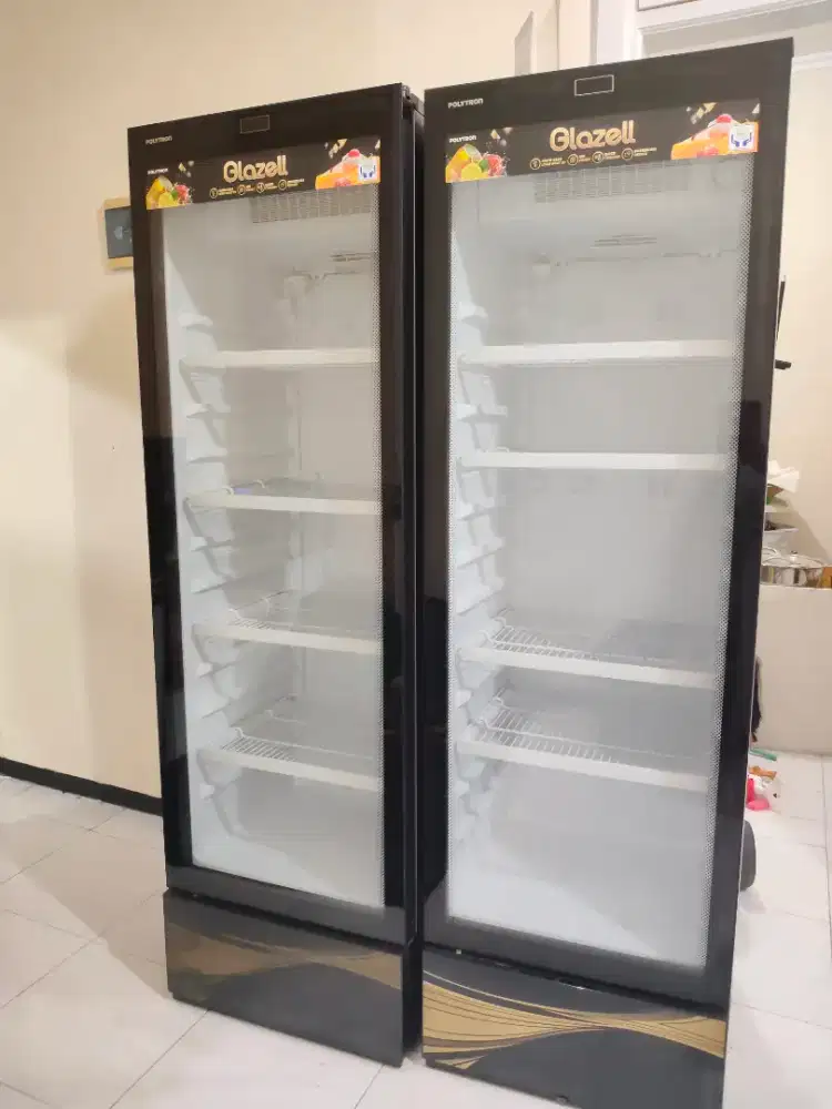 Jual showcase Politron Murah