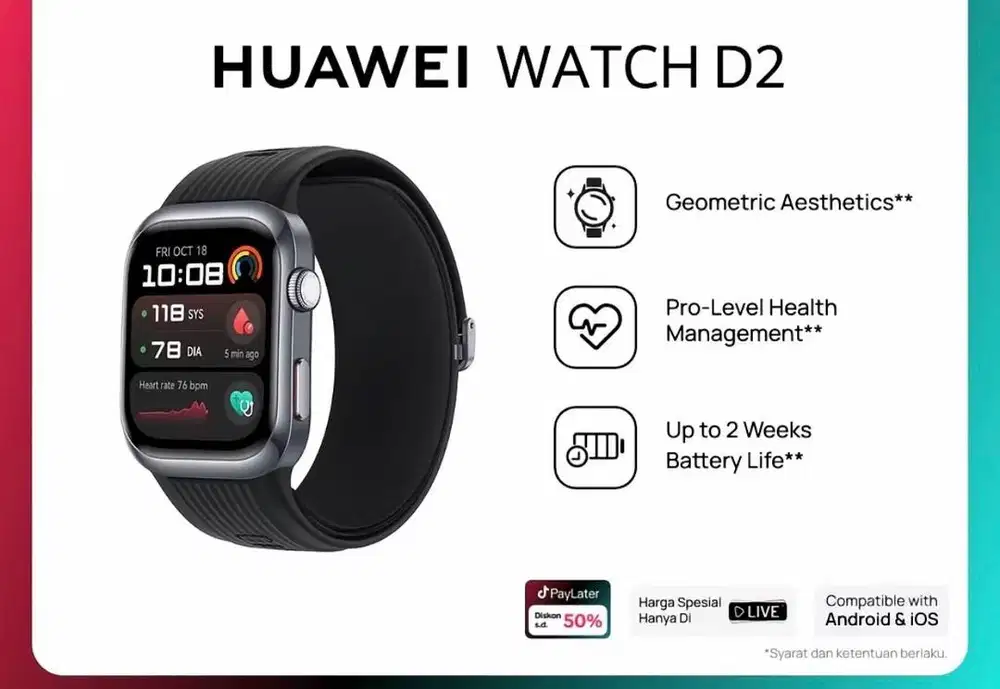 Huawei watch D2