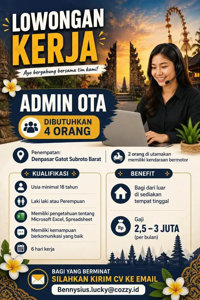 Loker Denpasar - Administrasi