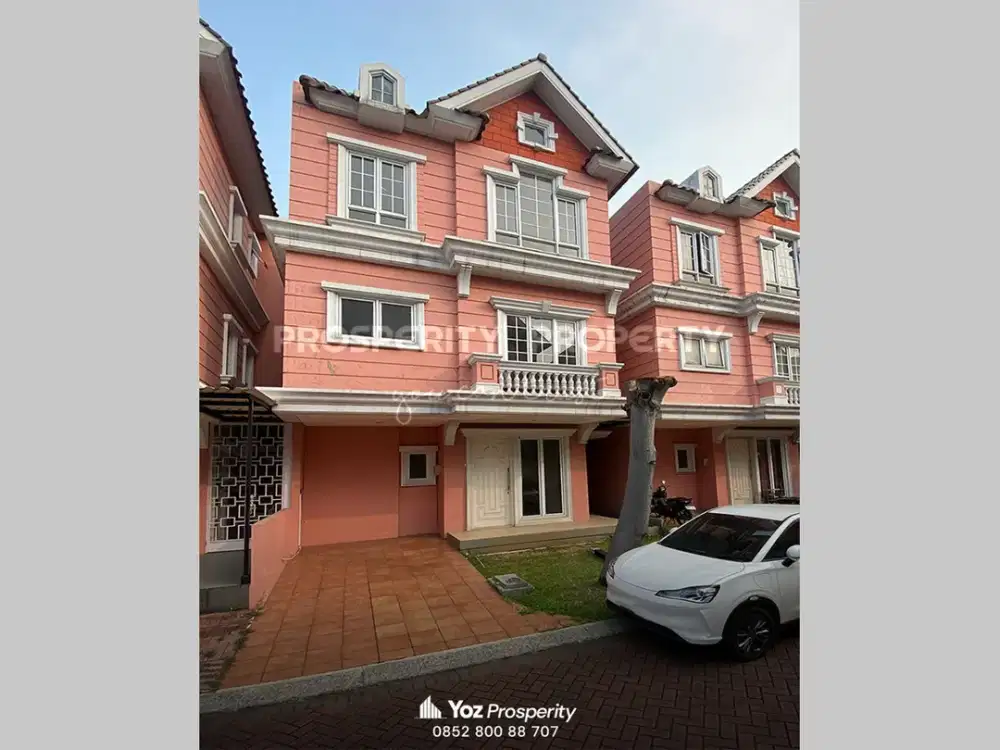 Rumah Murah 3 Lantai Siap Huni Di Cluster Omaha Village Paramount Gading Serpong Selangkah ke Kawasan Kuliner Ruko Pisa Grande dan Sorrento
