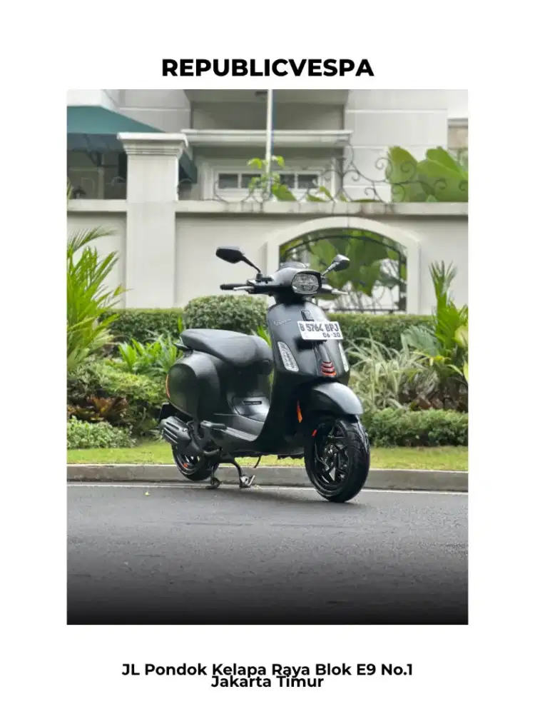 JUAL VESPA SPRINT S NEW MODEL 150 IGET ABS LED TH 2025 LIKE NEW