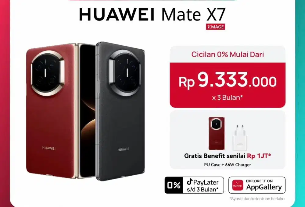 Huawei mate X7.