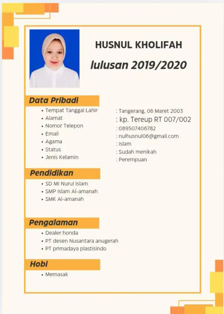 Mencari lowongan kerja kasir/jaga toko sekitaran pasar Kemis