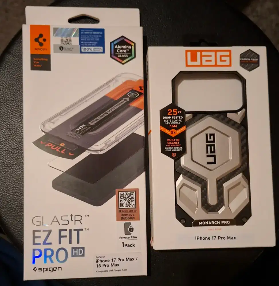 UAG Monarch Pro iPhone 17 Pro Max  Bundle spigen Privacy