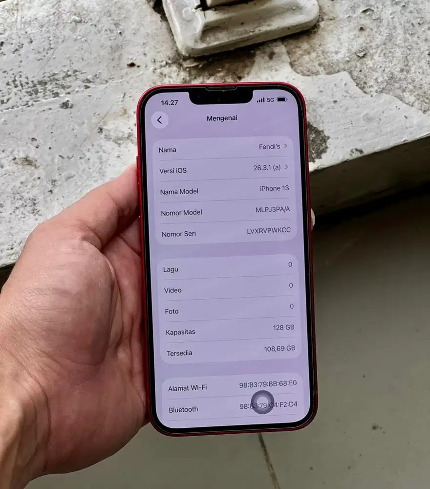 Jual cepet Iphone 13 128 GB Ibox