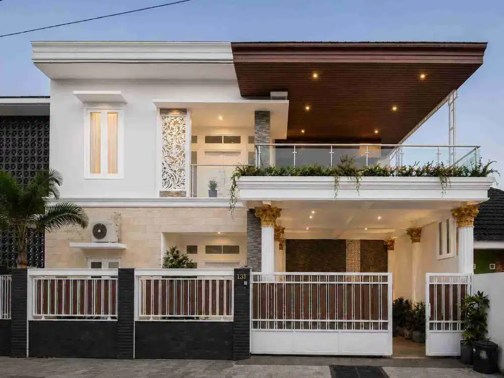 Rumah Modern 2 Lantai Di jl. Palagan Dekat HYATT, Filosofi kopi, Kampus UGM Dan Pusat Kota