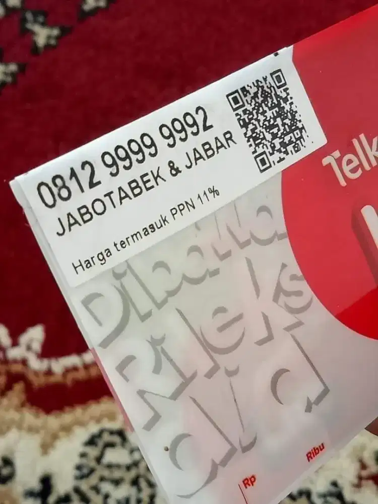 Nomor cantik simpati Telkomsel
