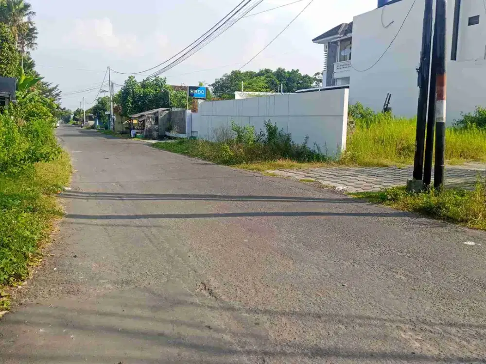 Tanah Bagus Strategis di Purwomartani dekat Pamela 7 dan Jogjabay