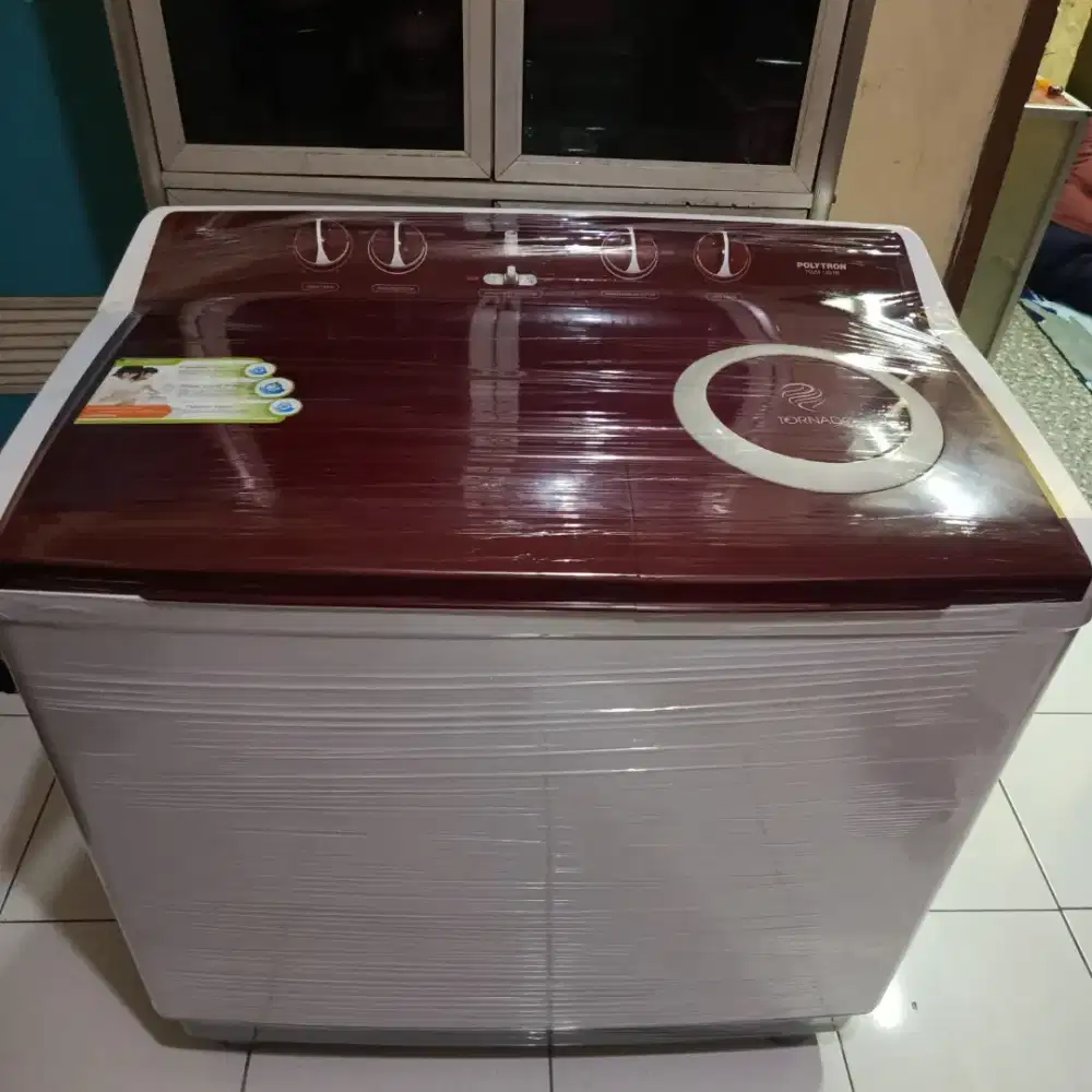 MESIN CUCI POLITRON KAP 14KG MULPIS NORMAL SIAP PAKAI