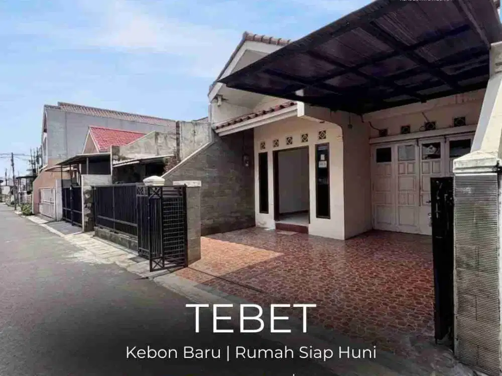 GAK SAMPE 2 M ‼️ RUMAH 2 LANTAI SIAP HUNI DI TEBET - KEBON BARU !