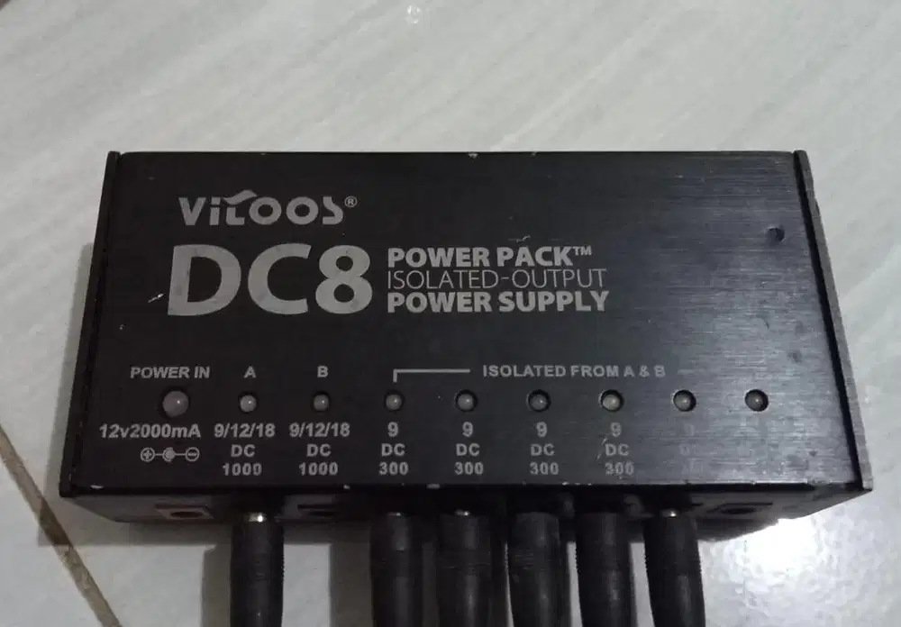 Power Supply Gitar/Bass Vitoos DC8
