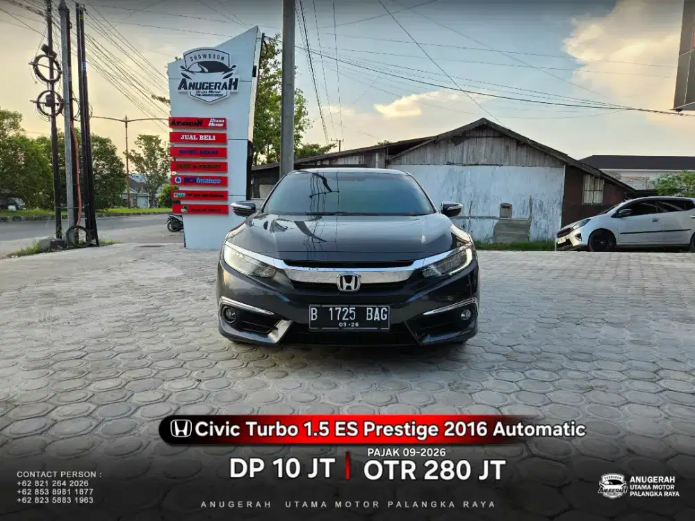 Dp 10jt Honda Civic 1.5 Es Prestige 2016 Automatic
