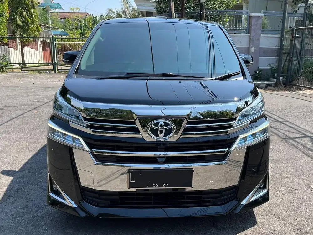 Toyota Vellfire 2.5 G ATPM 2019 mulus terawat siap pakai