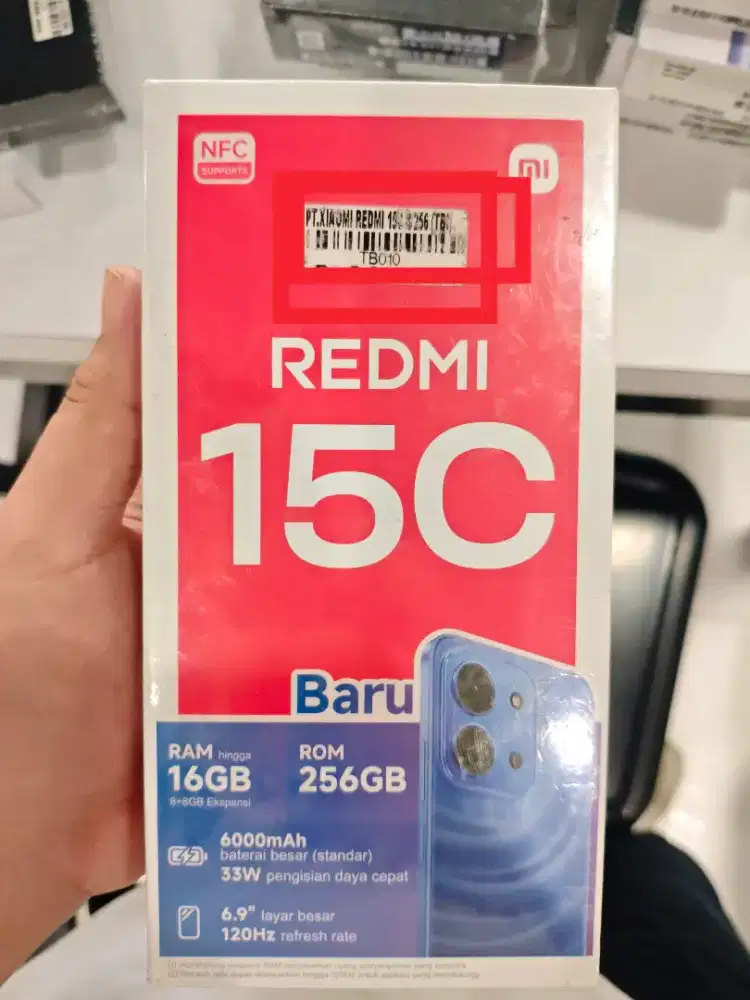 XIAOMI REDMI 15C RAM 8/256GB ATLANTIS DAHSYAT
