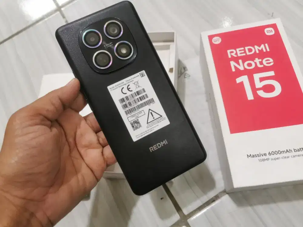 Redmi note 15
Ram 8/128