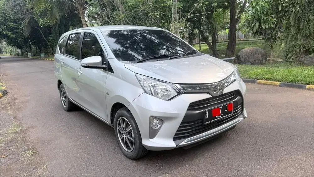 [Low km 3.700] Toyota Calya 1.2 G AT Matic Silver 2017