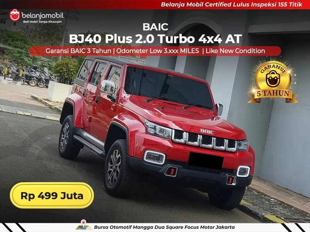 [ LOW MILES 3RB ] BAIC BJ40 BJ 40 Plus 2.0 Turbo 4x4 AWD 2024/2025