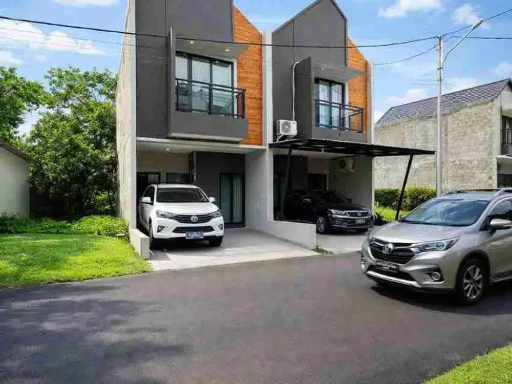 Jual Rumah Baru Siap Huni Cluster Di Cibubur Ciracas Jakarta Timur (Akses Jalan 2 Mobil)