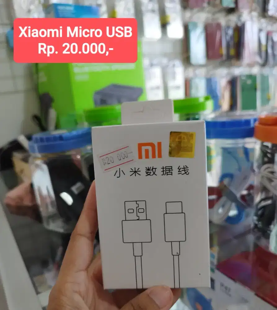 Kabel Data Micro USB & Type-C USB Xiaomi Realme Oppo Vivo Samsng Infnx