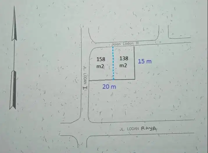 Dijual Tanah Di Rawamangun Jl Lodan Jakarta Timur