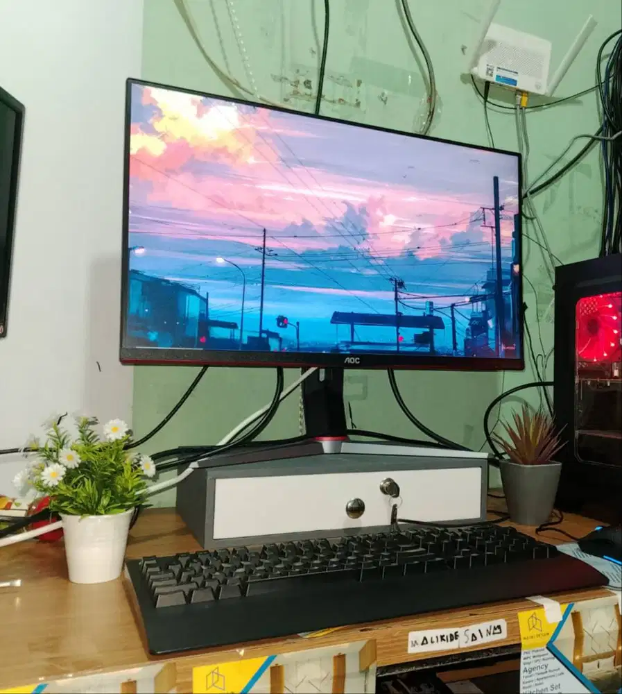 Layar Monitor AOC 27 inch 144hz
