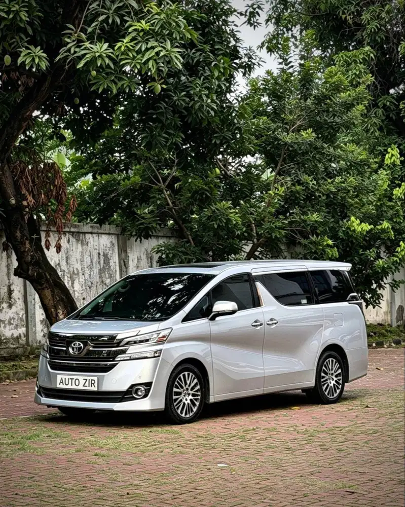 Toyota Vellfire G Silver 2016 Tdp Murmer Ori Menarik Bu Antik Simpanan