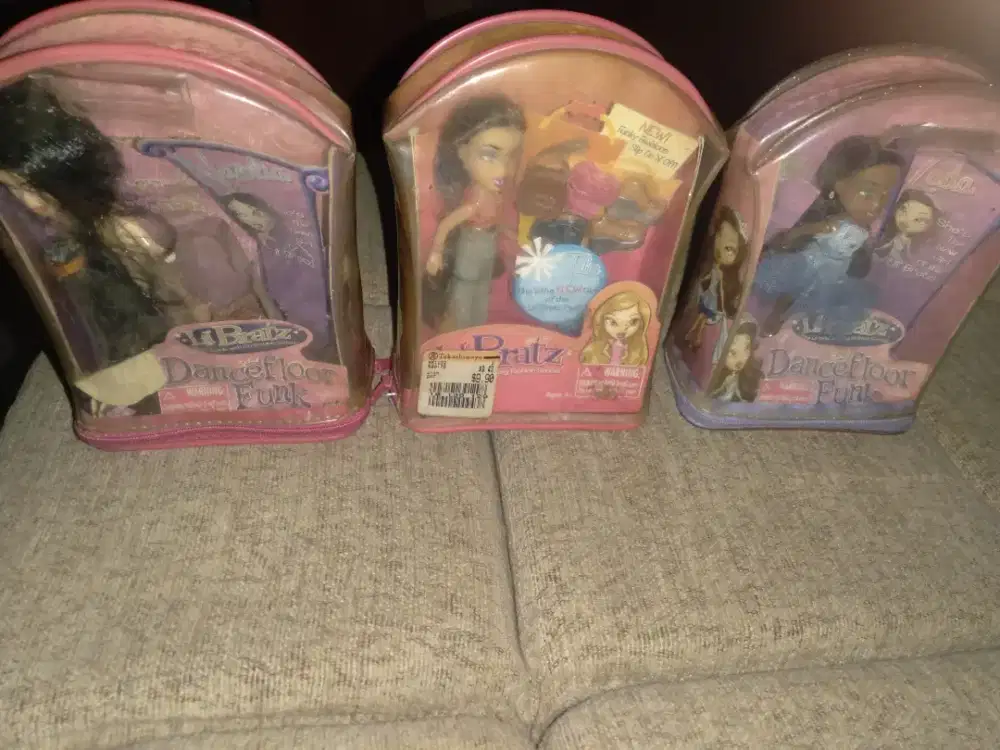 Paket Bundle 3 Mini Boneka Bratz Original Lucu Koleksi Anak