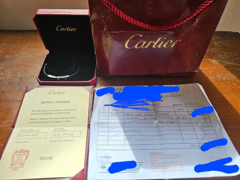 Gelang Cartier Authenthic