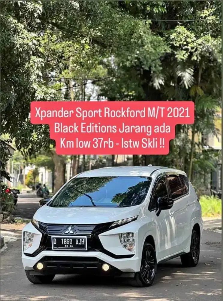 Xpander Rockford Black Editions Sport Manual 2021
- KM low 37rb