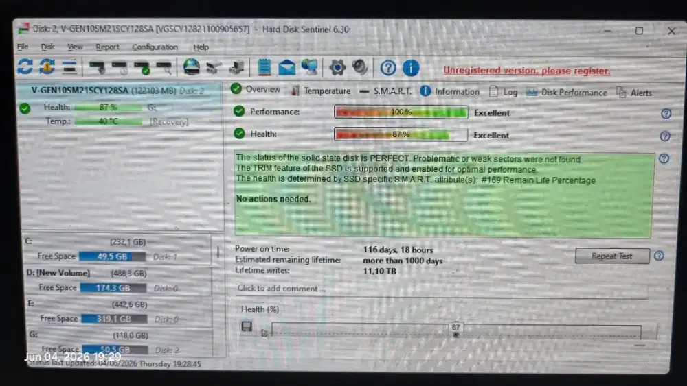 SSD VGen 128GB second