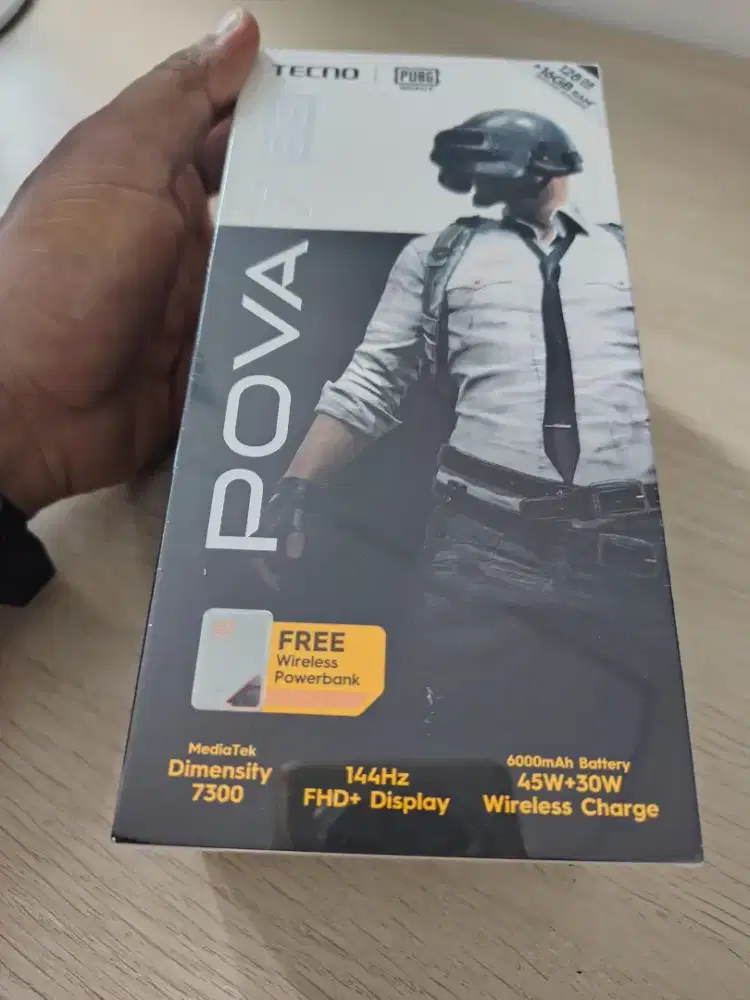 Tecno pova 7. Masih segel baru