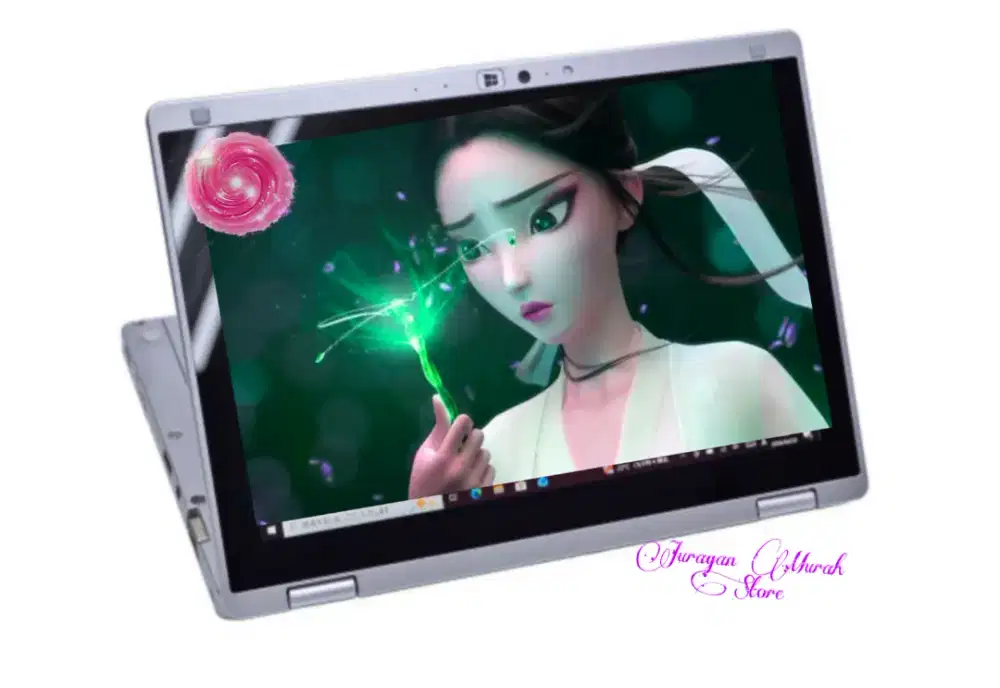 Laptop 2in1 Touch i5 GEN7 ultra ringan 4/128 700gram