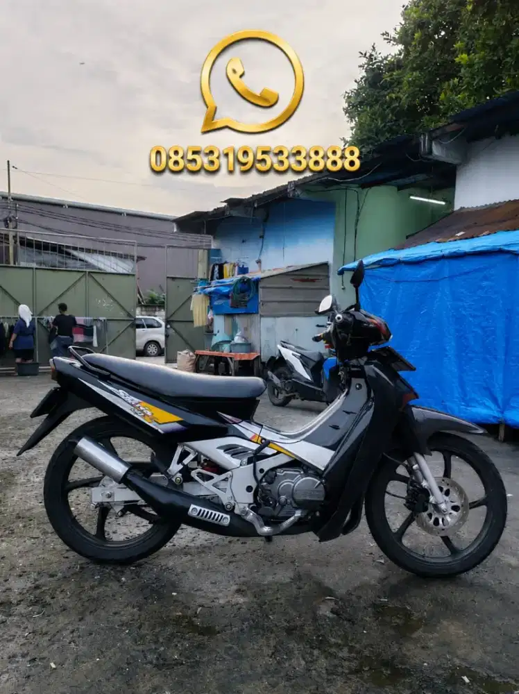 MOTOR ANTIK SUZUKI SATRIA LUMBA 5 SPEED