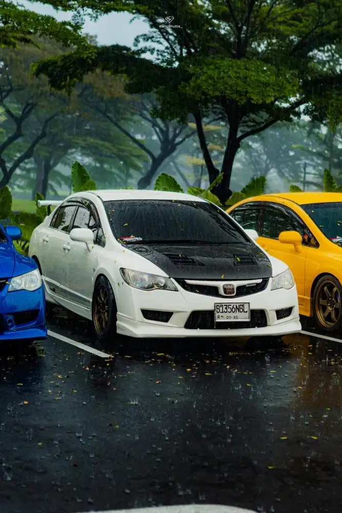 (Edisi Bosan) Dijual Civic FD 1.8 MT 2008 Mods Look Mugen Type R