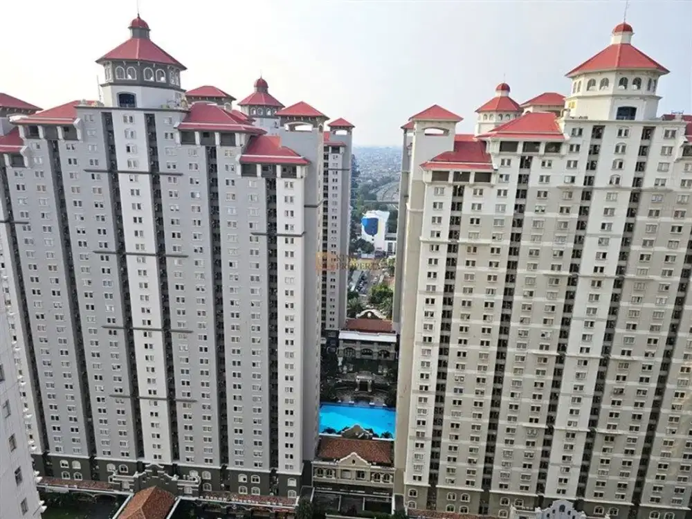 Termurah Jual 2BR Furnished di Mediterania Garden Residence 2 Akses ke Mall Central Park, Neo Soho, Pintu Tol, Taman Anggrek & Bandara Soekarno-Hatta