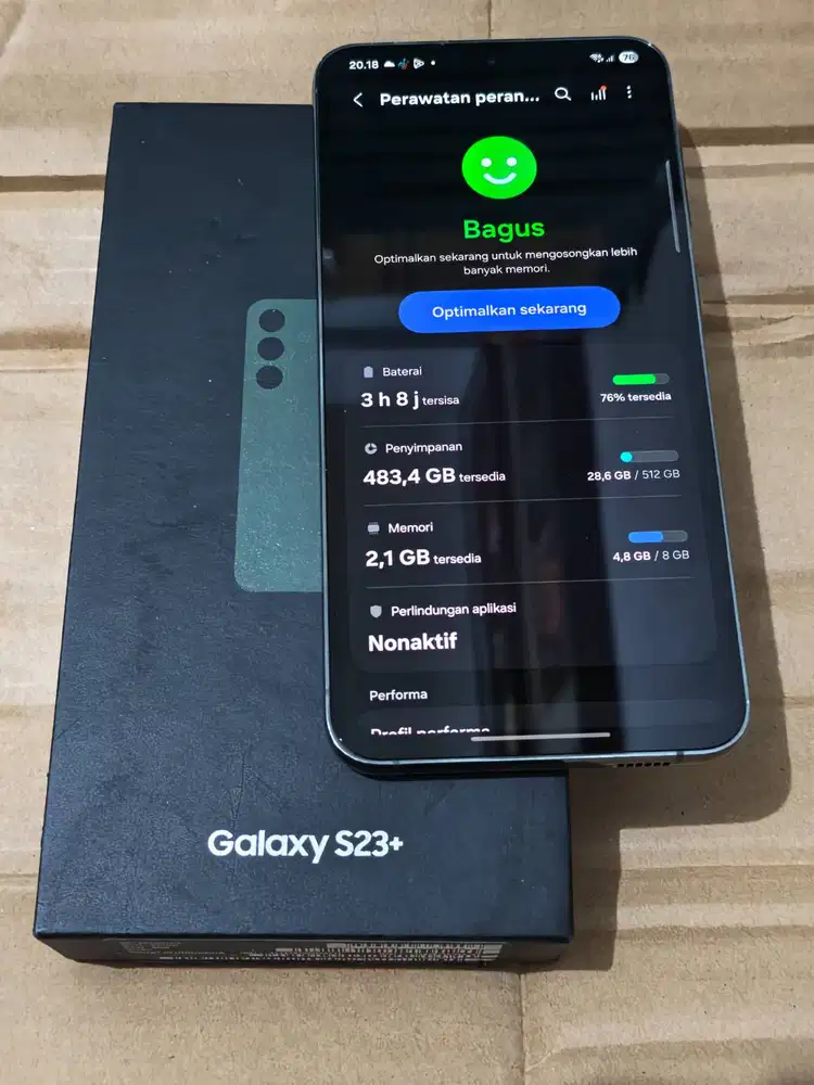 Samsung s23+ 8/512gb