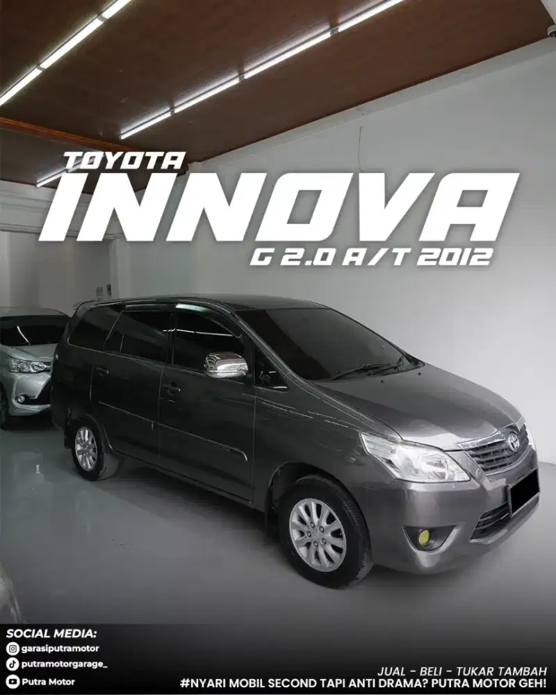Toyota kijang innova 2.0 G AT  2012
