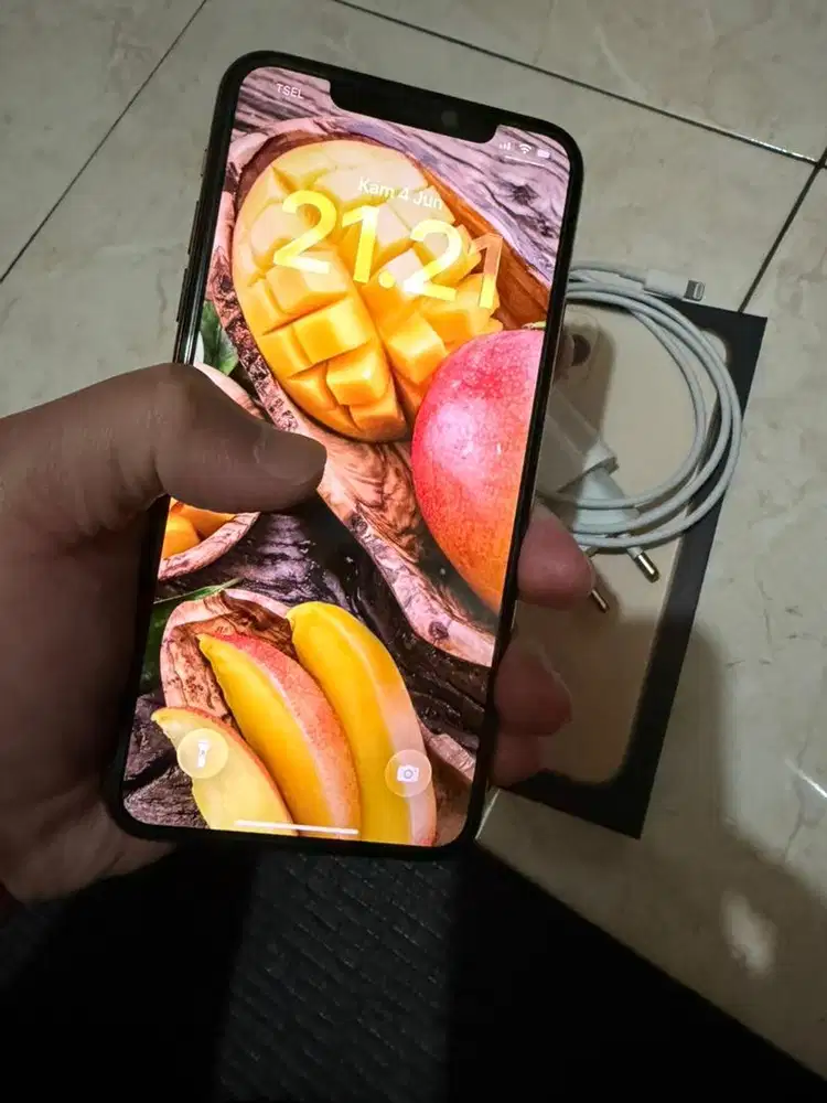 iphone 11 pro max gold 512gb ex inter sinyal dijamin aman selamanya